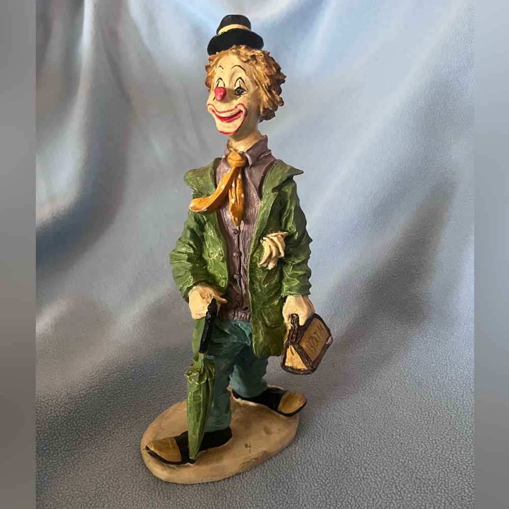 Albert E Price Products Poly Clown Umbrella Bank Bag Saving For Rainy Day
